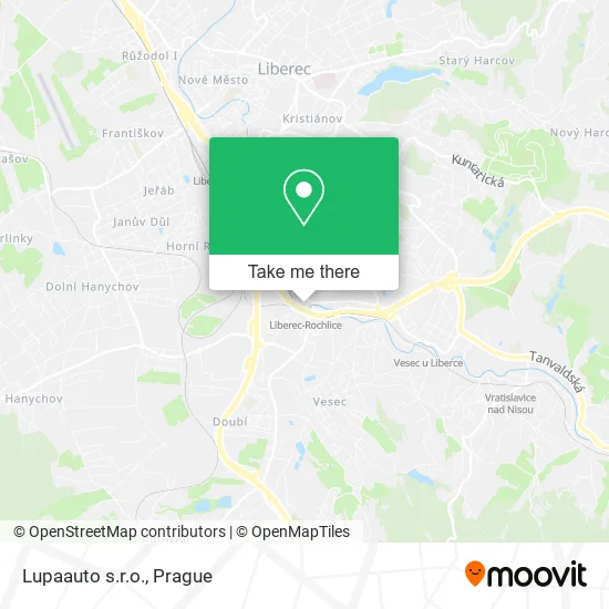 Карта Lupaauto s.r.o.