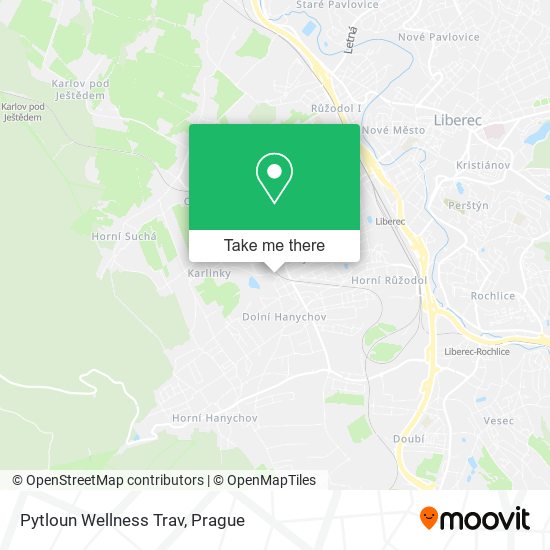 Pytloun Wellness Trav map