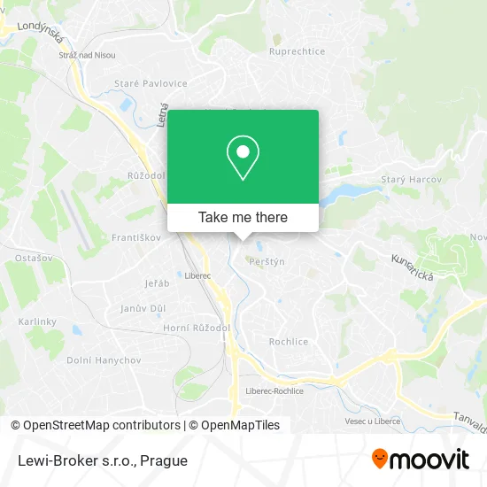 Карта Lewi-Broker s.r.o.
