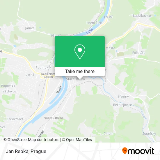 Карта Jan Repka