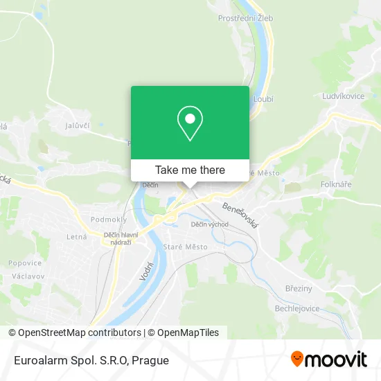 Карта Euroalarm Spol. S.R.O