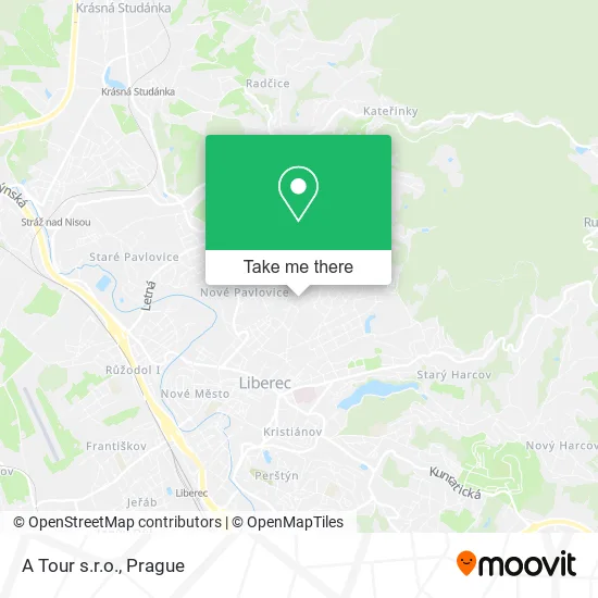Карта A Tour s.r.o.