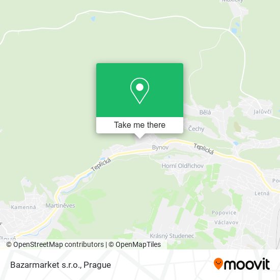 Карта Bazarmarket s.r.o.