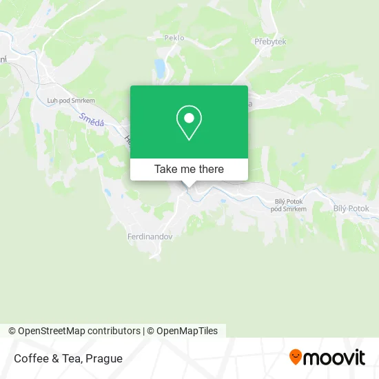 Карта Coffee & Tea