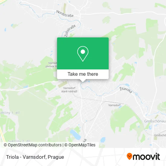 Карта Triola - Varnsdorf