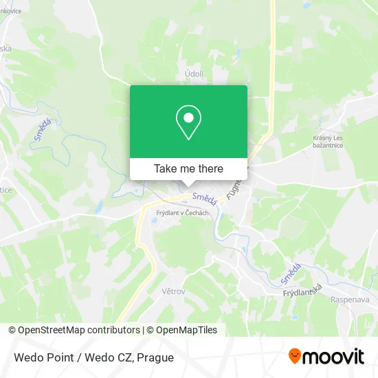Wedo Point / Wedo CZ map