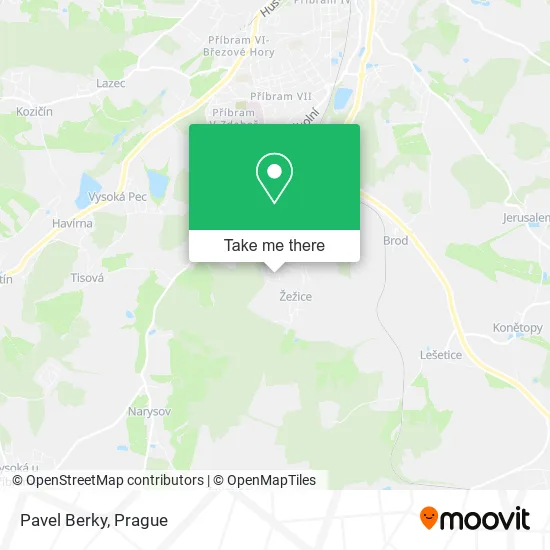 Карта Pavel Berky