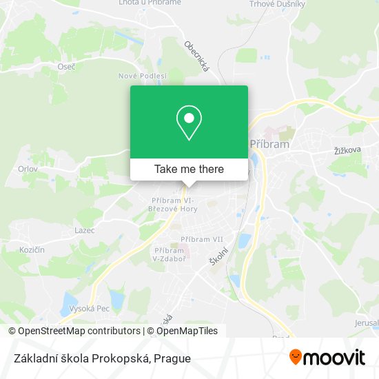 Základní škola Prokopská map