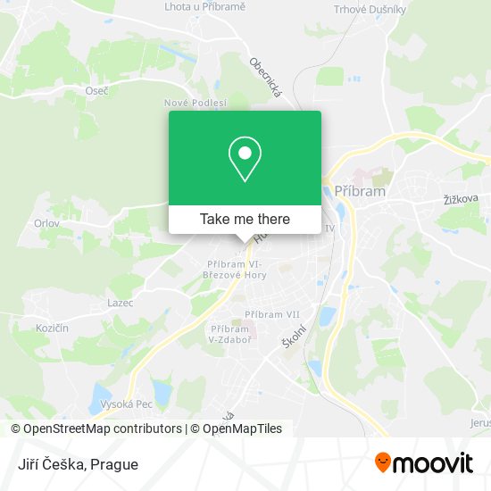 Jiří Češka map