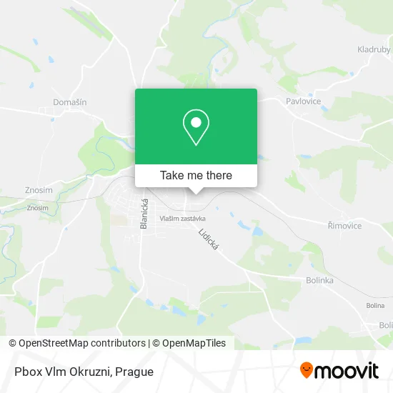 Карта Pbox Vlm Okruzni