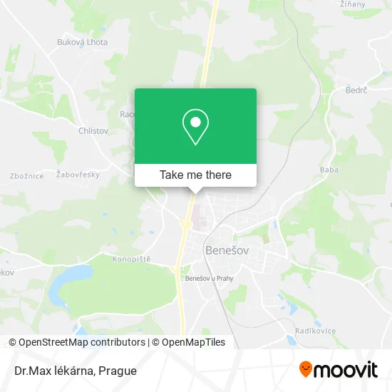 Карта Dr.Max lékárna