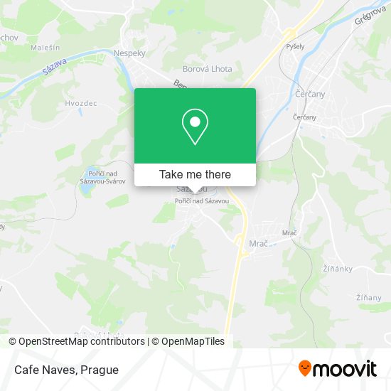 Cafe Naves map