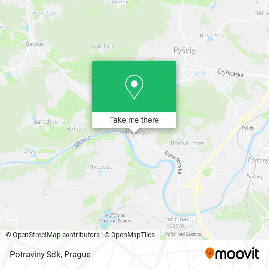 Карта Potraviny Sdk