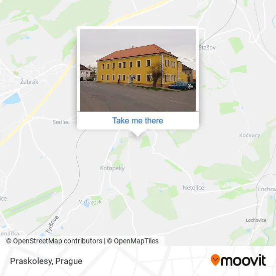 Карта Praskolesy