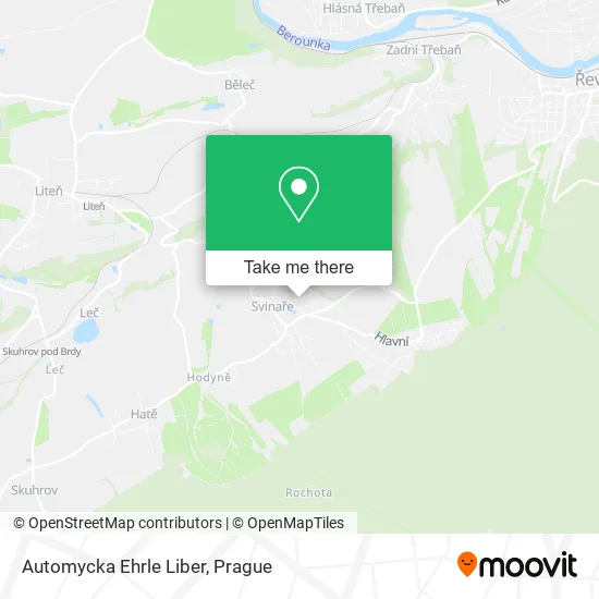 Automycka Ehrle Liber map