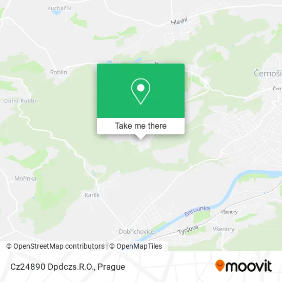 Карта Cz24890 Dpdczs.R.O.
