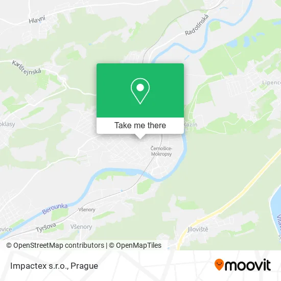 Карта Impactex s.r.o.
