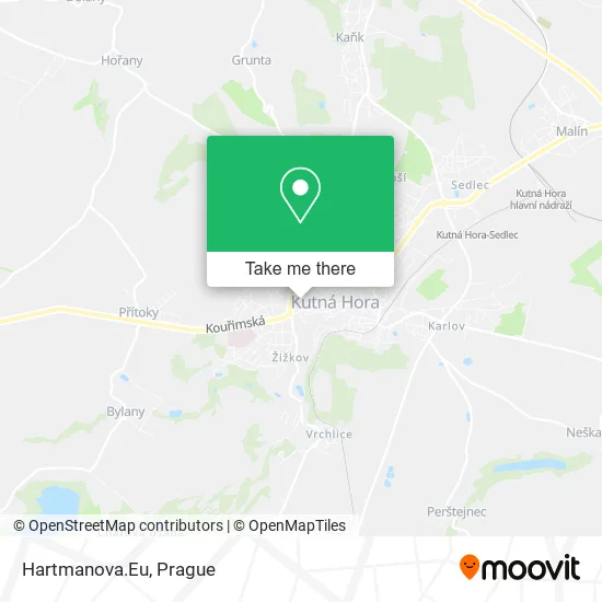 Карта Hartmanova.Eu