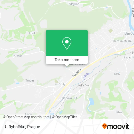 Карта U Rybníčku