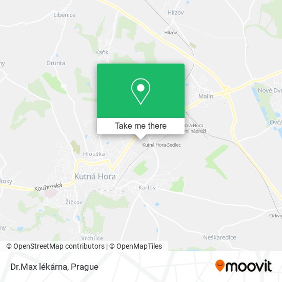 Dr.Max lékárna map