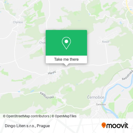 Dingo Liten s.r.o. map