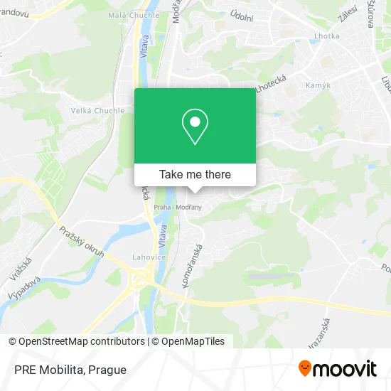 Карта PRE Mobilita