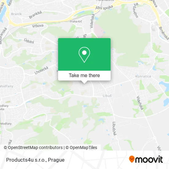 Карта Products4u s.r.o.