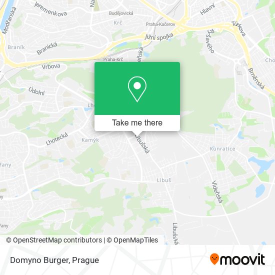 Domyno Burger map