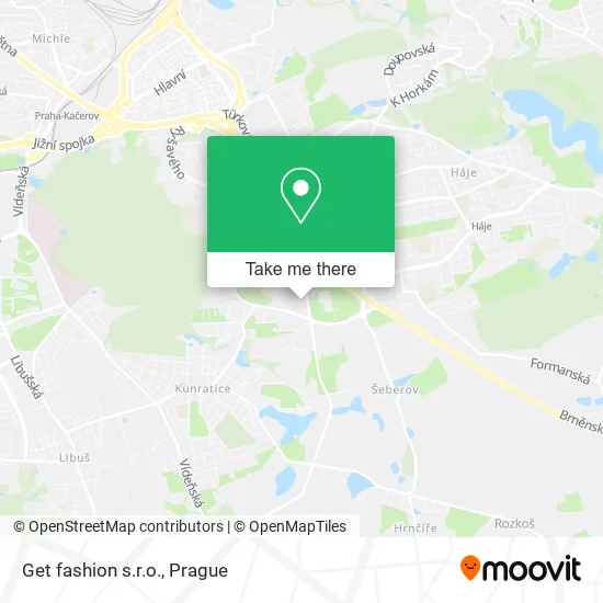 Карта Get fashion s.r.o.