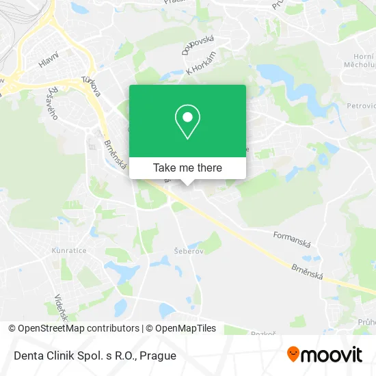Карта Denta Clinik Spol. s R.O.