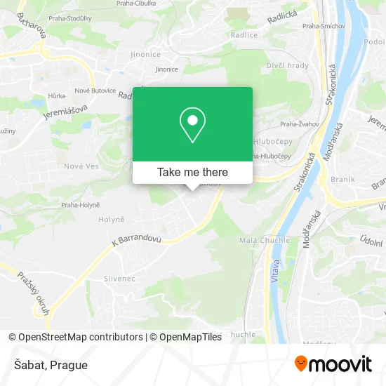 Карта Šabat