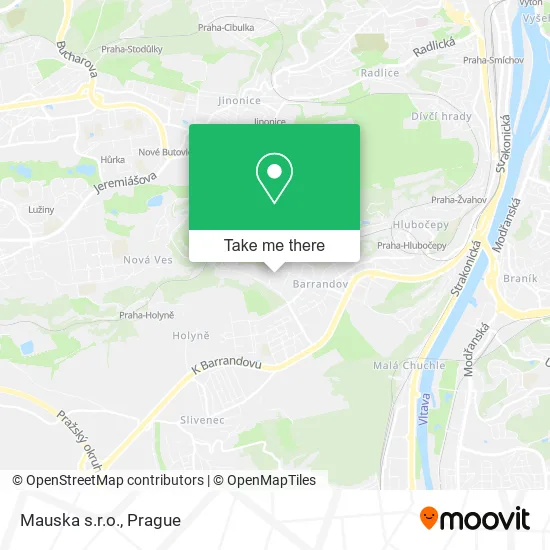 Карта Mauska s.r.o.