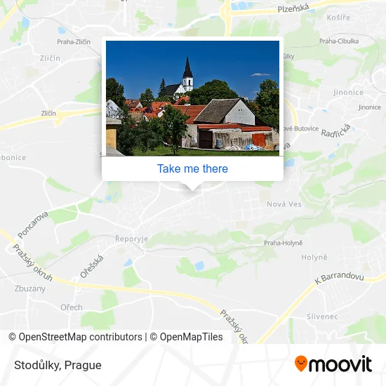 Карта Stodůlky