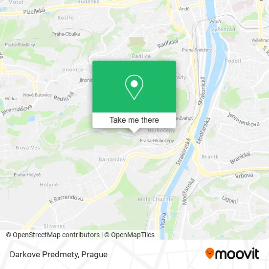 Карта Darkove Predmety