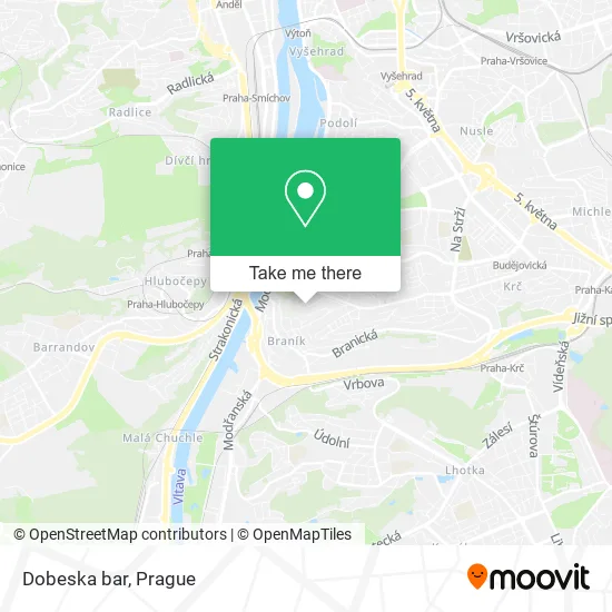 Карта Dobeska bar