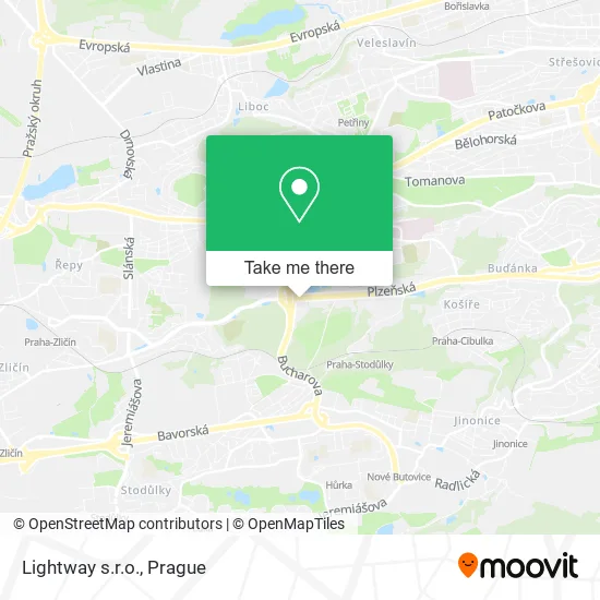 Карта Lightway s.r.o.