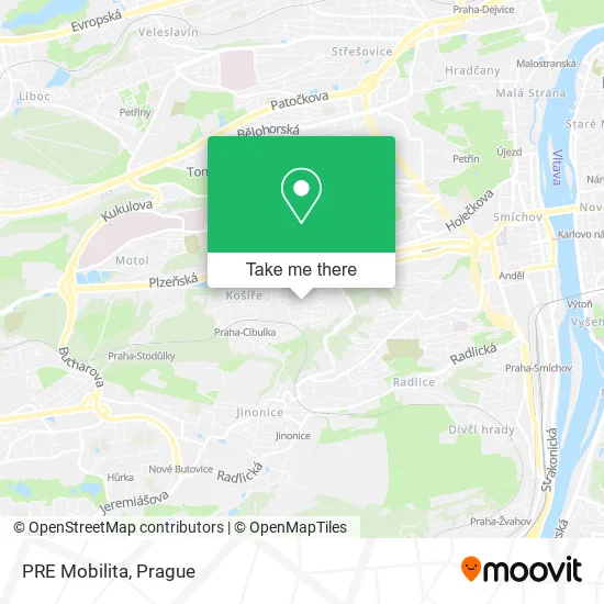 Карта PRE Mobilita