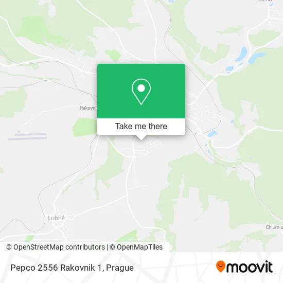 Карта Pepco 2556 Rakovnik 1