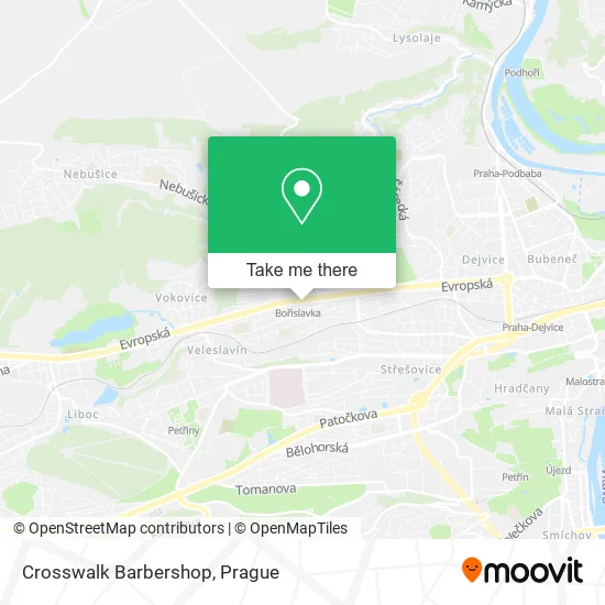 Карта Crosswalk Barbershop