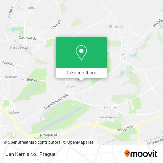 Карта Jan Kern s.r.o.