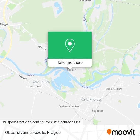 Občerstvení u Fazole map