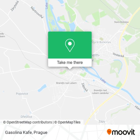 Gasolina Kafe map
