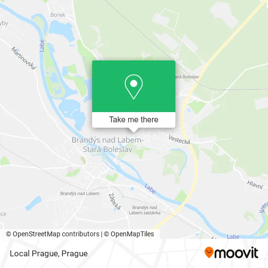 Карта Local Prague