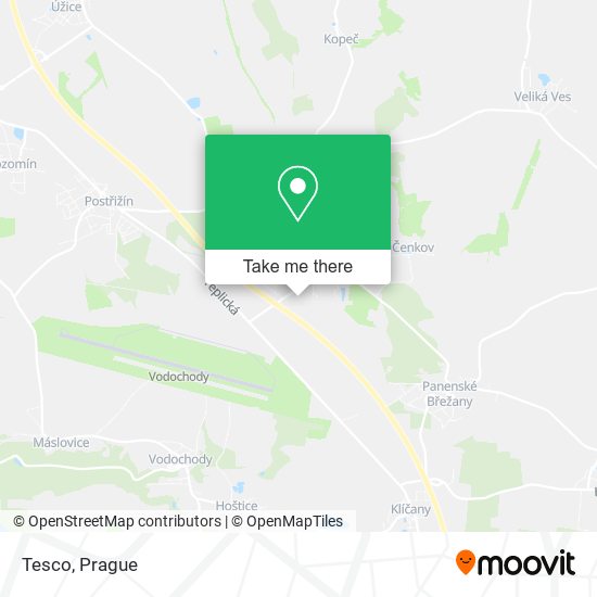 Tesco map