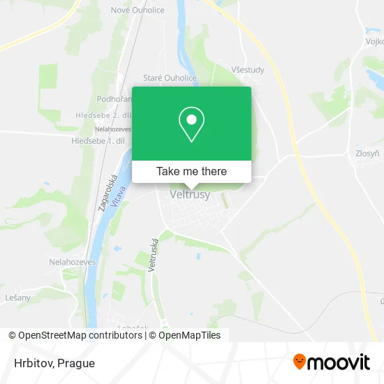 Карта Hrbitov