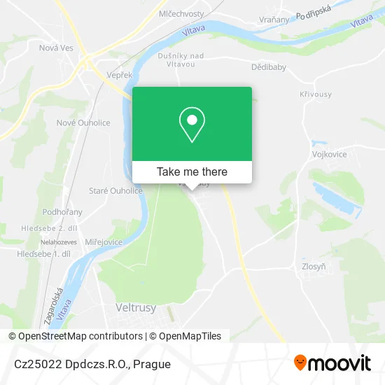 Карта Cz25022 Dpdczs.R.O.