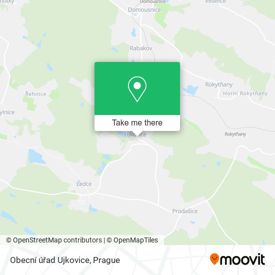 Obecní úřad Ujkovice map