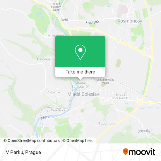 Карта V Parku