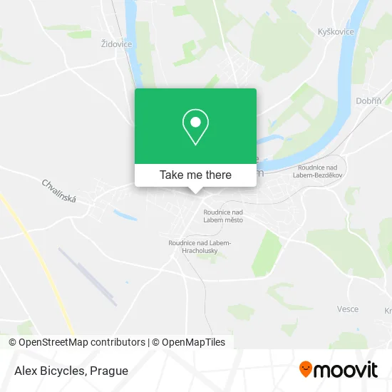 Карта Alex Bicycles