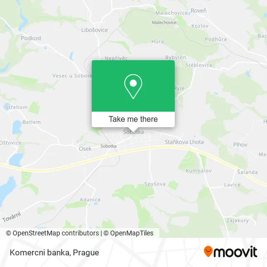 Карта Komercni banka